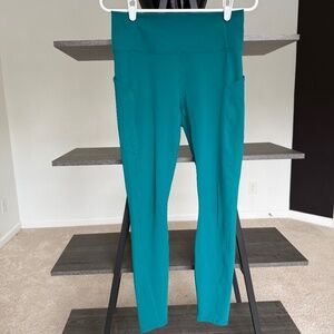 Fabletics PureLuxe Leggings Teal Green